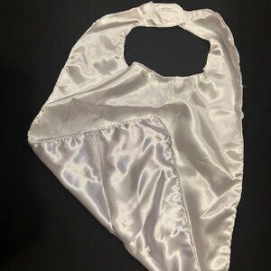 White / Silver Infant Super Hero Cape  CAPEWS  NWT Boutique
